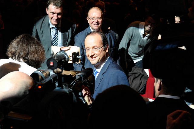 François Hollande - Meeting François Hollande