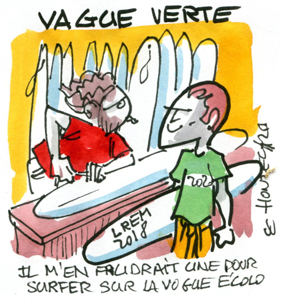 Vague Verte - Le regard de René Le Honzec