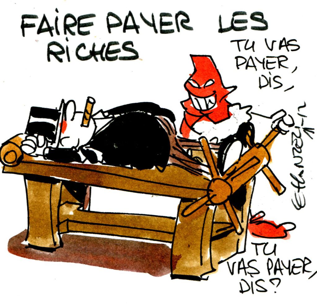 Faire payer les riches (Crédits : René Le Honzec/Contrepoints.org, licence CC-BY 2.0)