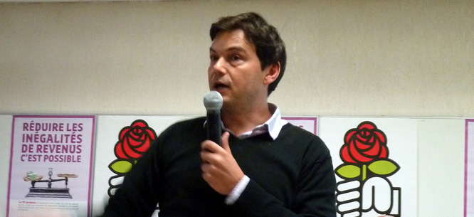 Thomas Piketty (Crédits Parti Socialiste du Loiret licence Creative Commons)